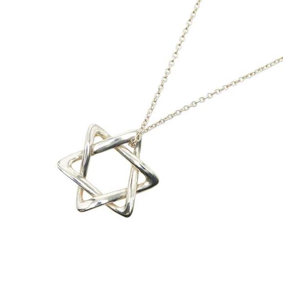 Tiffany & Co. of David necklace in 925 silver for women.